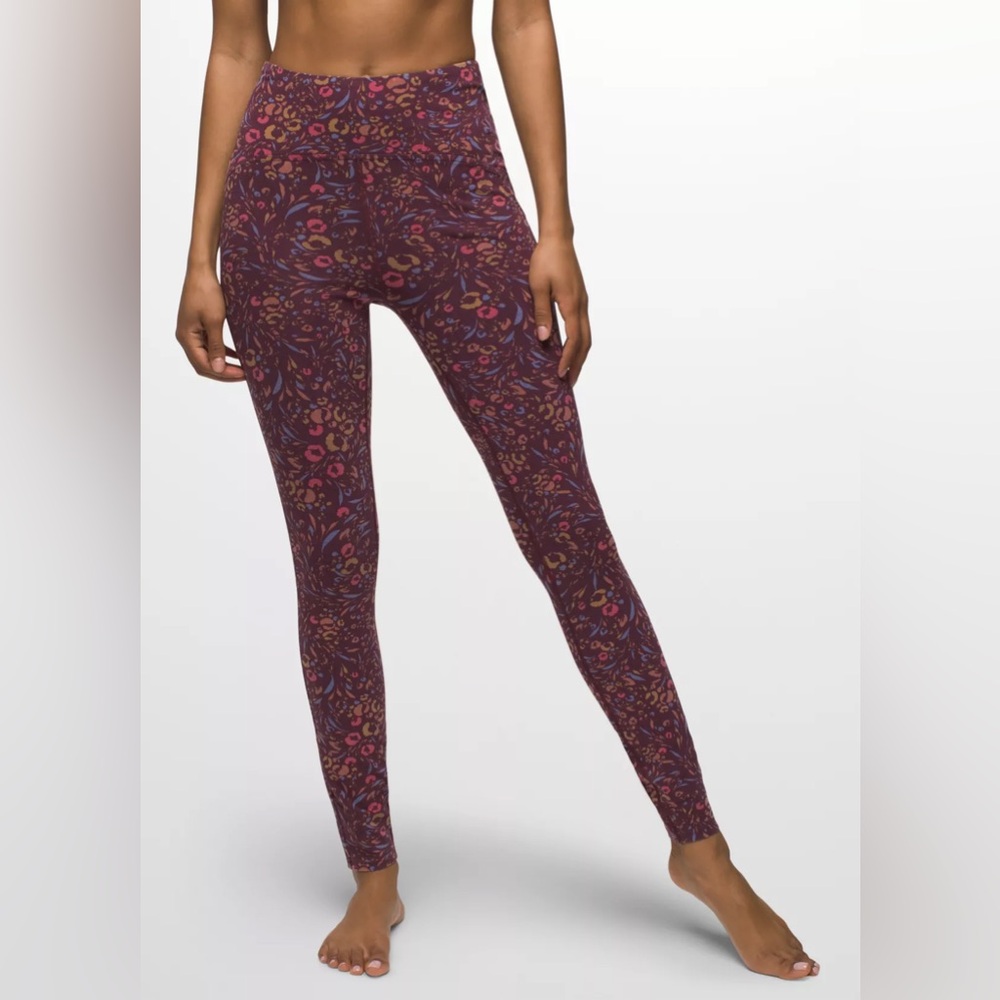 prAna Bohemia Hill Eco Hemp-Infused Legging in Dark Iron SMALL NWT 🏷️ 🌎